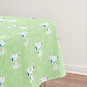 pinda's | Snoopy Green Deco Dreams Patroon Tafelkleed (Voorbeeld)