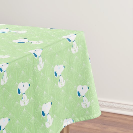 pinda's | Snoopy Green Deco Dreams Patroon Tafelkleed (Voorbeeld)