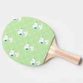 pinda's | Snoopy Green Deco Dreams Patroon Tafeltennisbatje (Zijkant)