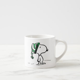 pinda's   Snoopy Green Snow Pet Espresso Kop