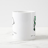 pinda's | Snoopy Green Snow Pet Grote Koffiekop (Voorkant)