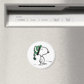 pinda's | Snoopy Green Snow Pet Magneet (Insitu (Vaatwasser))