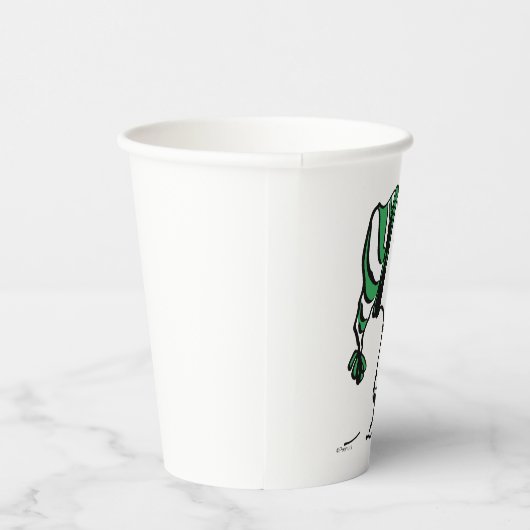 pinda's | Snoopy Green Snow Pet Papieren Bekers (Rechts)