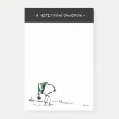 pinda's | Snoopy Green Snow Pet Post-it® Notes (Voorkant)