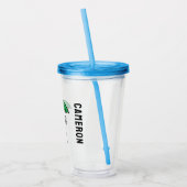 pinda's | Snoopy Green Umbrella Acryl Drinkbeker (Links)