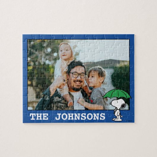 pinda's | Snoopy Green Umbrella Legpuzzel (Horizontaal)