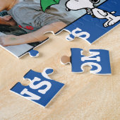 pinda's | Snoopy Green Umbrella Legpuzzel (Zijkant)