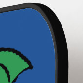 pinda's | Snoopy Green Umbrella Pickleball Paddle (Links Detail)