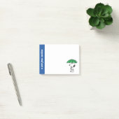 pinda's | Snoopy Green Umbrella Post-it® Notes (Kantoor)