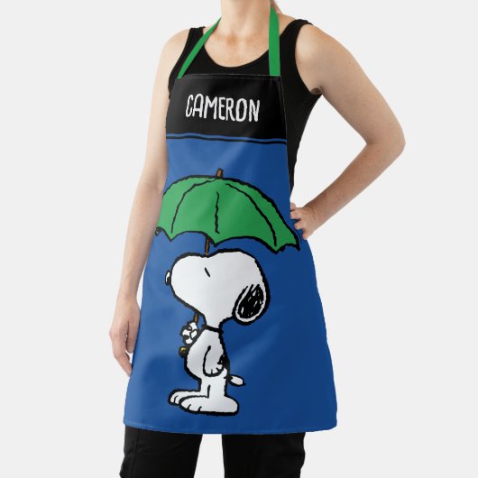 pinda's | Snoopy Green Umbrella Schort (Insitu)