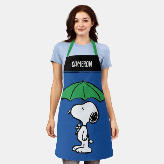 pinda's | Snoopy Green Umbrella Schort (Gedragen)