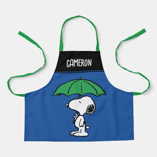 pinda's | Snoopy Green Umbrella Schort (Voorkant)