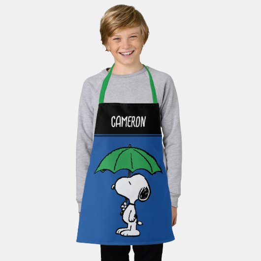 pinda's | Snoopy Green Umbrella Schort (Gedragen)