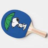 pinda's | Snoopy Green Umbrella Tafeltennisbatje (Zijkant)