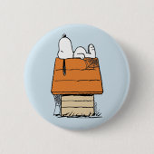 pinda's | Snoopy Halloween Nap Ronde Button 5,7 Cm (Voorkant)