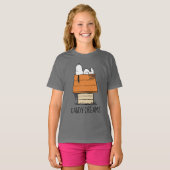 pinda's | Snoopy Halloween Nap T-shirt (Voorkant volledig)