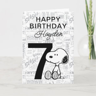 PINDA'S   Snoopy Happy Birthday Kaart