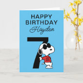 PINDA'S | Snoopy Happy Birthday Kaart (Gele Bloem)