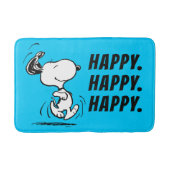 pinda's | Snoopy Happy Dance Badmat (Voorkant)