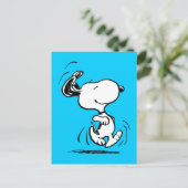 pinda's | Snoopy Happy Dance Briefkaart (Staand voorkant)