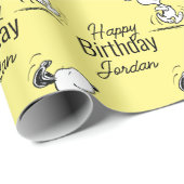 pinda's | Snoopy Happy Dance Cadeaupapier (Rol Hoek)