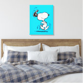 pinda's | Snoopy Happy Dance Canvas Afdruk (Insitu (Slaapkamer))