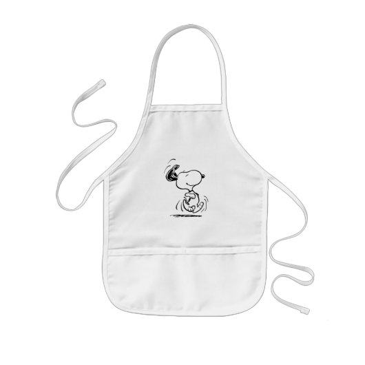 pinda's | Snoopy Happy Dance Kinder Schort (Voorkant)