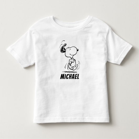 pinda's | Snoopy Happy Dance Kinder Shirts (Voorkant)