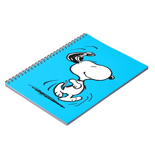 pinda's | Snoopy Happy Dance Notitieboek (Linkerzijde)