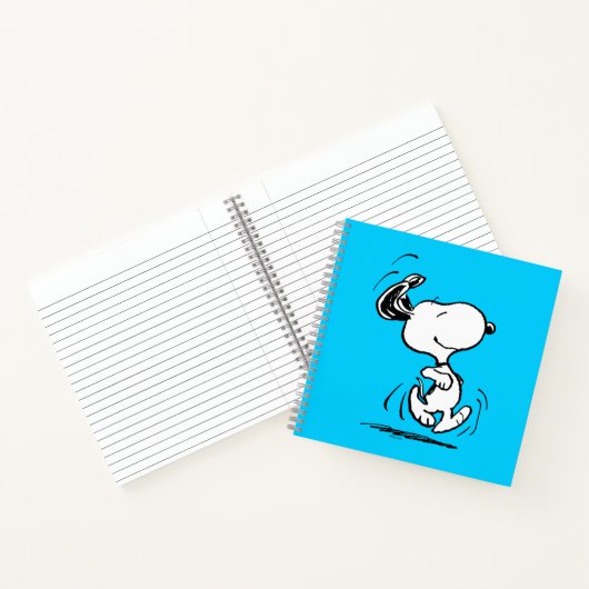 pinda's | Snoopy Happy Dance Notitieboek (Binnen)