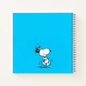 pinda's | Snoopy Happy Dance Notitieboek (Achterkant)