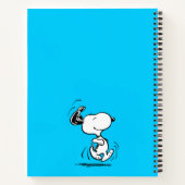pinda's | Snoopy Happy Dance Notitieboek (Achterkant)