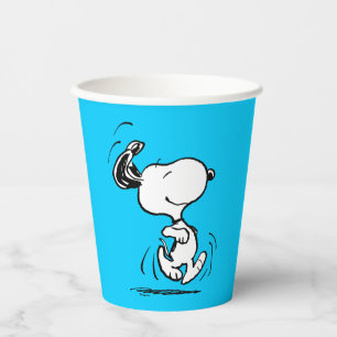 pinda's   Snoopy Happy Dance Papieren Bekers
