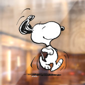 pinda's | Snoopy Happy Dance Raamsticker (Vel 2)
