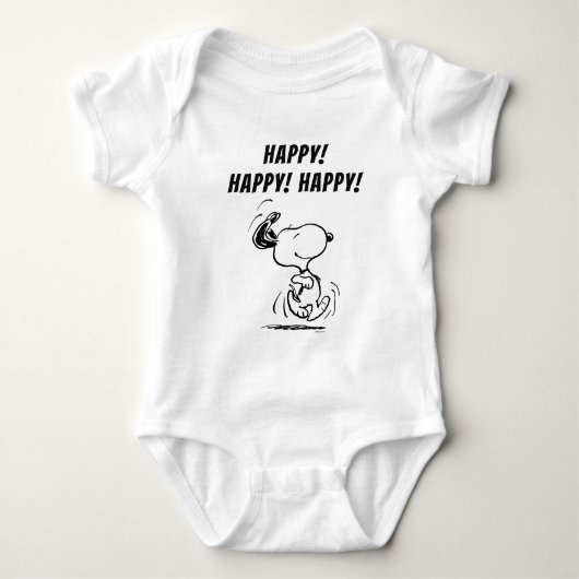 pinda's | Snoopy Happy Dance Romper (Voorkant)