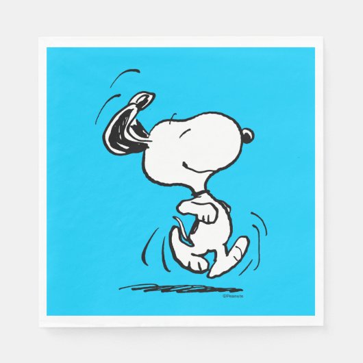 pinda's | Snoopy Happy Dance Servet (Voorkant)
