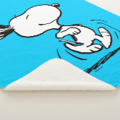 pinda's | Snoopy Happy Dance Sherpa Deken (3/4)