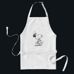 pinda's | Snoopy Happy Dance Standaard Schort<br><div class="desc">Snoopy is de lovenswaardige huisbeagle van Charlie Brown in de strip Peanuts van Charles M. Schulz. Bekijk dit leuke pinda-ontwerp met deze liefdevolle hond.</div>