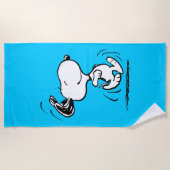pinda's | Snoopy Happy Dance Strandlaken (Voorkant)