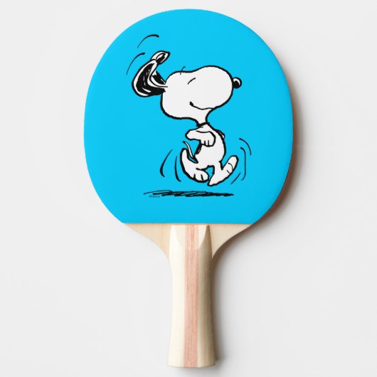 pinda's | Snoopy Happy Dance Tafeltennisbatje (Voorkant)
