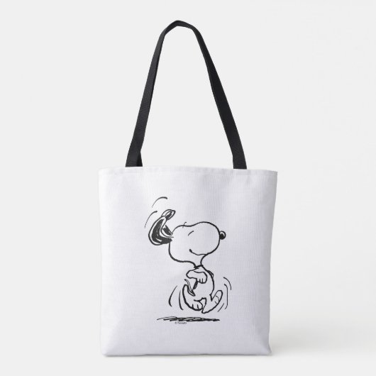 pinda's | Snoopy Happy Dance Tote Bag (Achterkant)