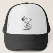 pinda's | Snoopy Happy Dance Trucker Pet (Voorkant)