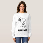 pinda's | Snoopy Happy Dance Trui (Voorkant volledig)