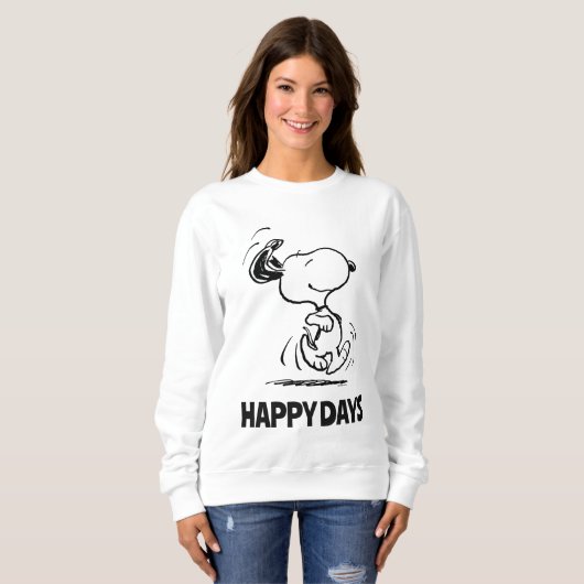 pinda's | Snoopy Happy Dance Trui (Voorkant volledig)