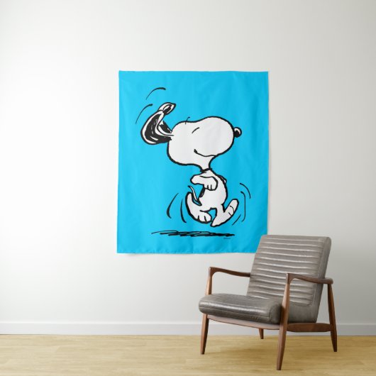 pinda's | Snoopy Happy Dance Wandkleed (In situ)