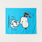 pinda's | Snoopy Happy Dance Wandkleed (Voorkant (horizontaal))