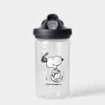 pinda's | Snoopy Happy Dance Waterfles<br><div class="desc">Snoopy is de lovenswaardige huisbeagle van Charlie Brown in de strip Peanuts van Charles M. Schulz. Bekijk dit leuke pinda-ontwerp met deze liefdevolle hond.</div>
