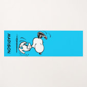 pinda's | Snoopy Happy Dance Yogamat (Voorkant (horizontaal))