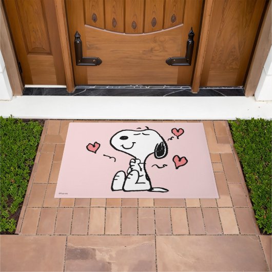 pinda's | Snoopy Hearts Deurmat (Buiten)