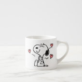 pinda's | Snoopy Hearts Espresso Kop (Rechts)